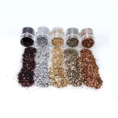 holographic film plastic industry nail glitter Loose Cosmetic Glitter Powder Lipgloss Extra Fine Glitter For Lip Gloss