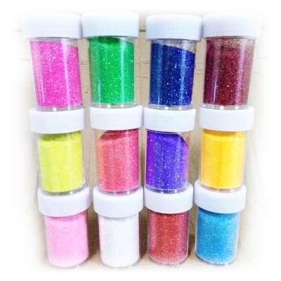 2020 glitter powder polyester glitter bulk and biodegradable glitter for easter decoration