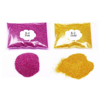 2020 New Bulk PET Eco-friendly glitter powder  Wholesale glitter for polyester glitter solvent resistant