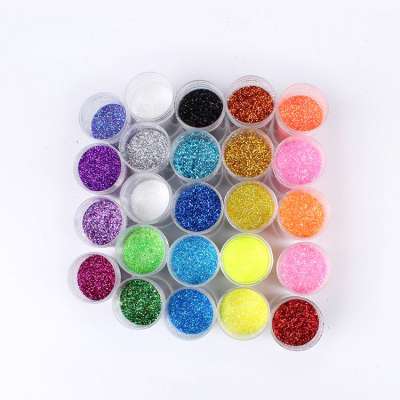 Poly flake glitter powder  Bottle  glitter powder