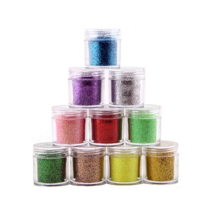 Glitter shaker jars pots