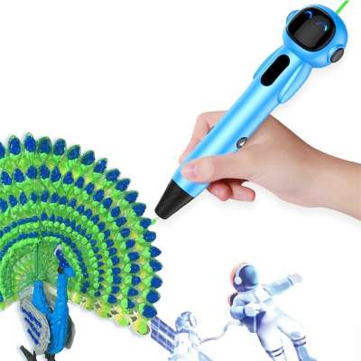 Professional Kids 3D Printer Pen Set DIY Art Graffiti Digital Magic Drawing Creative robot 3d Printing Pen