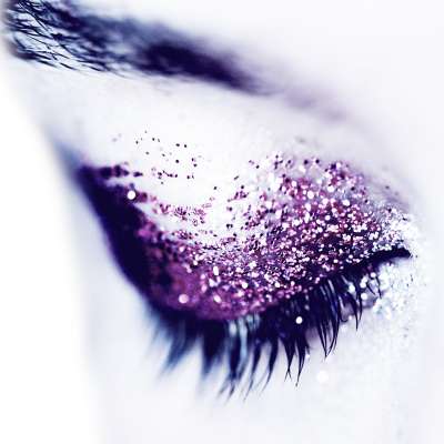 Glitter eyeshadow Glitter powder and Glitter adhesive